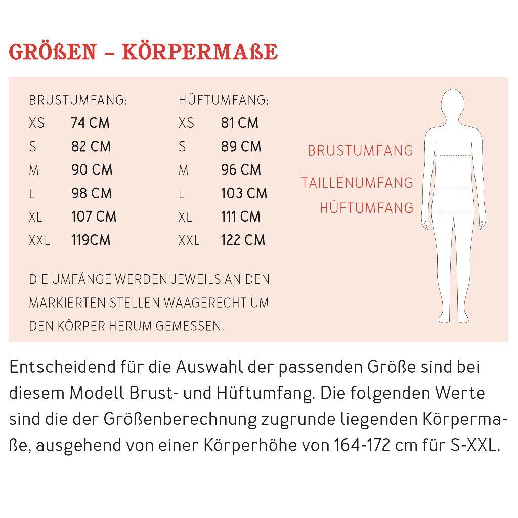 Papierschnittmuster Kleid mit Gummizug Frau Sanja XS-XXL